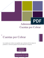 Administracion de Cuentas Por Cobrar