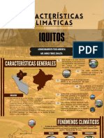 Características Climáticas: Iquitos