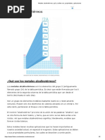 ¿Qué Son Los Metales Alcalinotérreos?