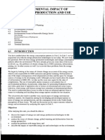 Unit 4 Environmental Impact of Energy Production and Use: Structure