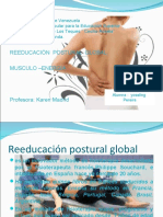 Reeducación Postural Global. Musculo - Energia