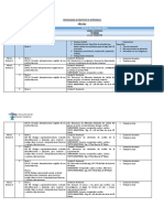 (IV MEDIO LENGUAJE) Cronograma de Objetivos de Aprendizaje 2022