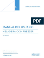 Manual Del Usuario: Heladera Con Freezer