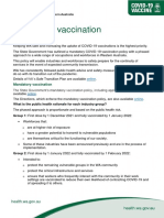 COVID19 Mandatory Vaccination FAQs