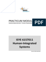 Modul Human-Integrated Systems 2022.2