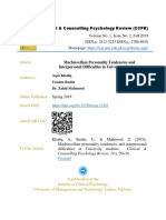 2-Machiavellian Personality Tendencies and Interpersonal Difficulties in University Students