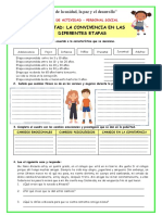 Ficha-Juev-Ps-Pubertad La Convivencia en Las Diferentes Etapas