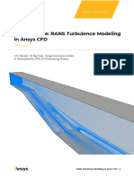 Best Practice-Rans Turbulence Modeling in Ansys CFD