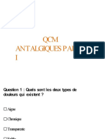 QCM Antalgiquespalier I