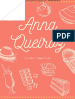 Anna Queiroz: Docinho Saudável