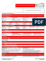 Informe Técnico Servicios Esb Generación: Página 1