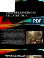 Grandes Pandemias de La Historia