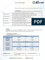 Module 1 - Understanding The Nature of Technical Writing: Basic Grammar Elements Nouns