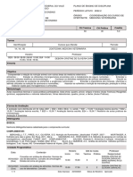 Plano de Ensino - Turma (V4) - 2022