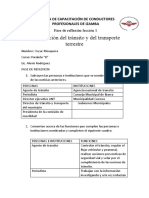 Leccion 1 Organización Del Transito y Del Transporte Terrestre