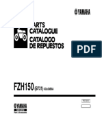 Catálogo de Partes FAZER 15 B731 - 2015