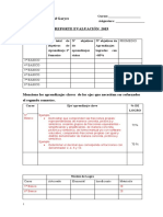 Reporte Profesor Asignatura