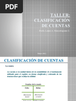 Taller Clasificacion de Cuentas