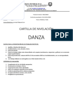 Cartilla DANZA