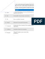 Comment Utiliser La Méthode QQOQCP