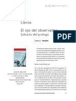 El Ojo Del Observador Libros: Extracto Del Prólogo