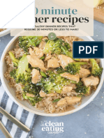 30 Minute Dinner Recipes - The Clean Eating Coup