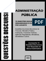 Administracao Publica - 70 Questoes de Administracao Publica