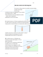 Devoir de Sciences Physiques: 2 Bep Date