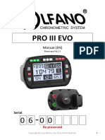 Pro Iii Evo: Manual (EN)