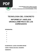 Informe Nº1 Análisis Granulométrico de Los Agregados