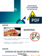 Bioseguridad - Uso de Barreras