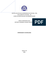 Centro de Estudos Superiores de Itaituba-Ltda Faculdade de Itaituba - Fai Curso de Barachelado em Administração