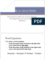 CHEMICAL EQUATIONS-Notes