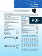 12V 150ah (10hr) : Shenzhen Center Power Tech - Co.Ltd