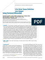 A Robust Approach For Brain Tumor Detection in Magnetic Resonance Images Using Finetuned Efficientnet