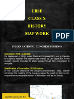 X Cbse History Mapwork