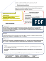 2017 Steroid Tapering Guideline Cancer NHS Foundation Trust