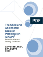 Casp. The Child and Adolescent Scale of Participation