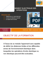 Environnement Electrique Des Operations