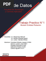 Base de Datos: Trabajo Practico N°1