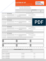 Cancellation Form-Multiple Sip