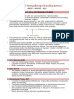 Lesson 1: Scale Up Manufacturing: A. Bill of Materials (BOM)