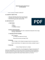 JUNE 9, 2022 Four Causes of Family Conflict: Semi-Detailed Lesson Plan in English 10