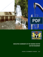 Roadmap For Nigerian Water Sector - Final 1 - 160111