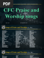 Praise and Worship Songs