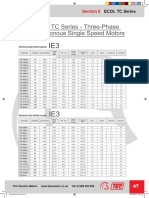 IE3 Motor Data PDF