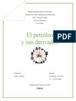 El Petroleo y Sus Derivados