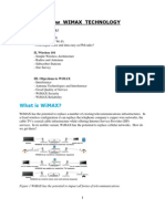 Overview Wimax Technology