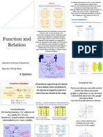 Brochure in Mathematics: Function and Relation