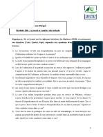 Travaux Dirigés Module M8: Accueil Et Confort Du Malade